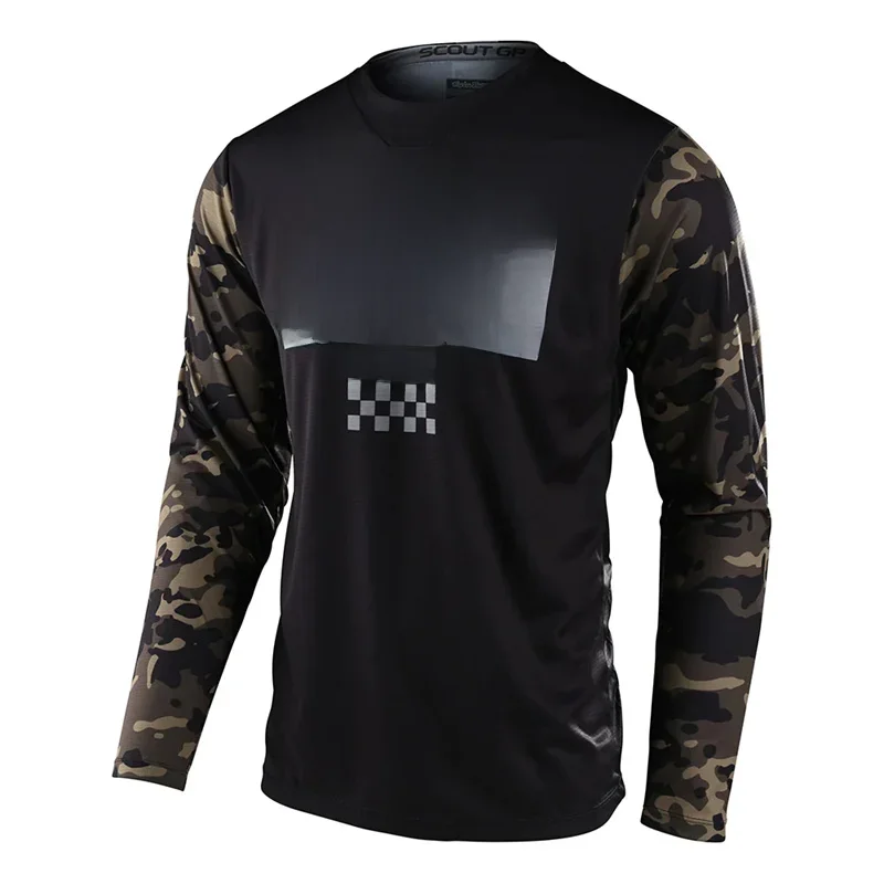 AliExpress foxsoso Mountain bike endurance downhill jersey MTB bicycle long-sleeved T-shirt Men's mountain bike