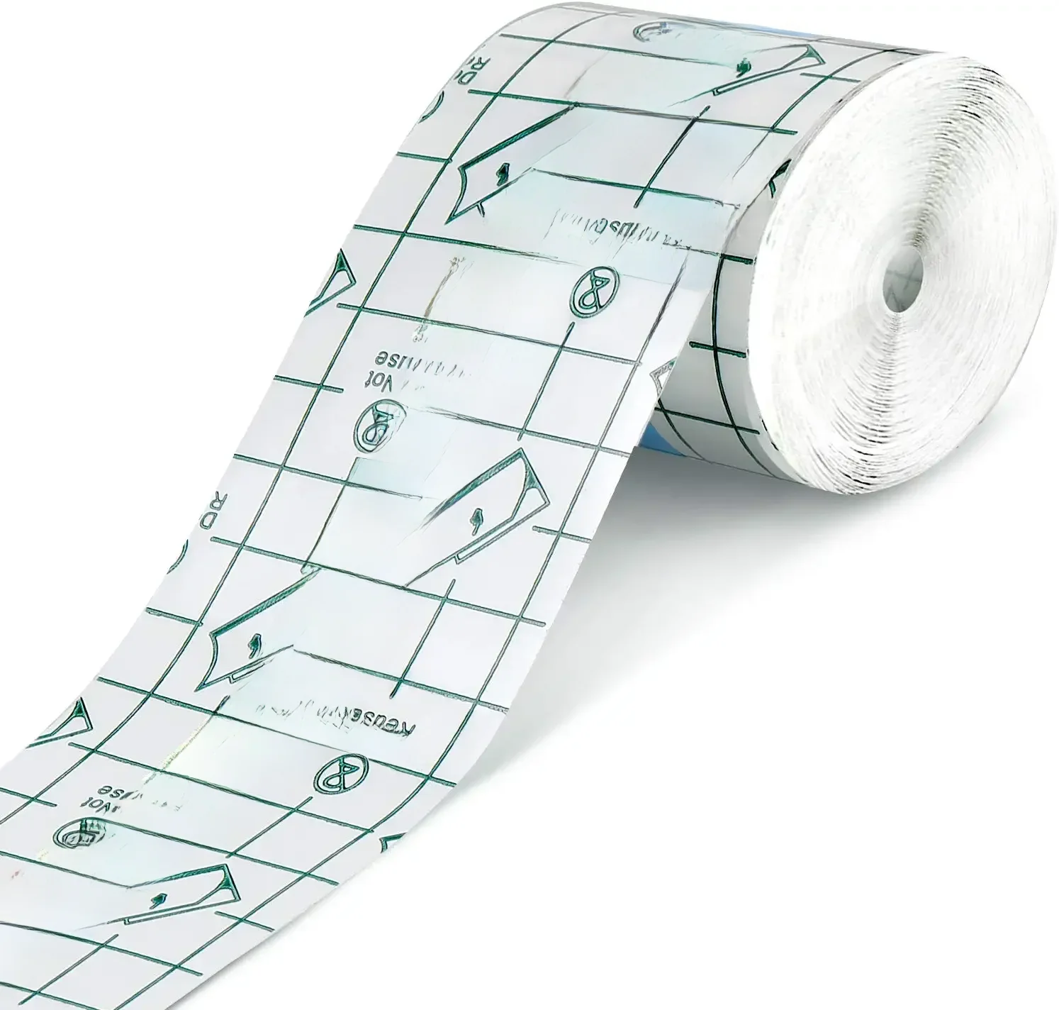 5cm * 5m wodoodporny przezroczysty rozciągliwy bandaż samoprzylepny taśma naprawcza do tatuażu antyalergiczny opatrunek na rany Fixer Plaster — zdjęcie 2