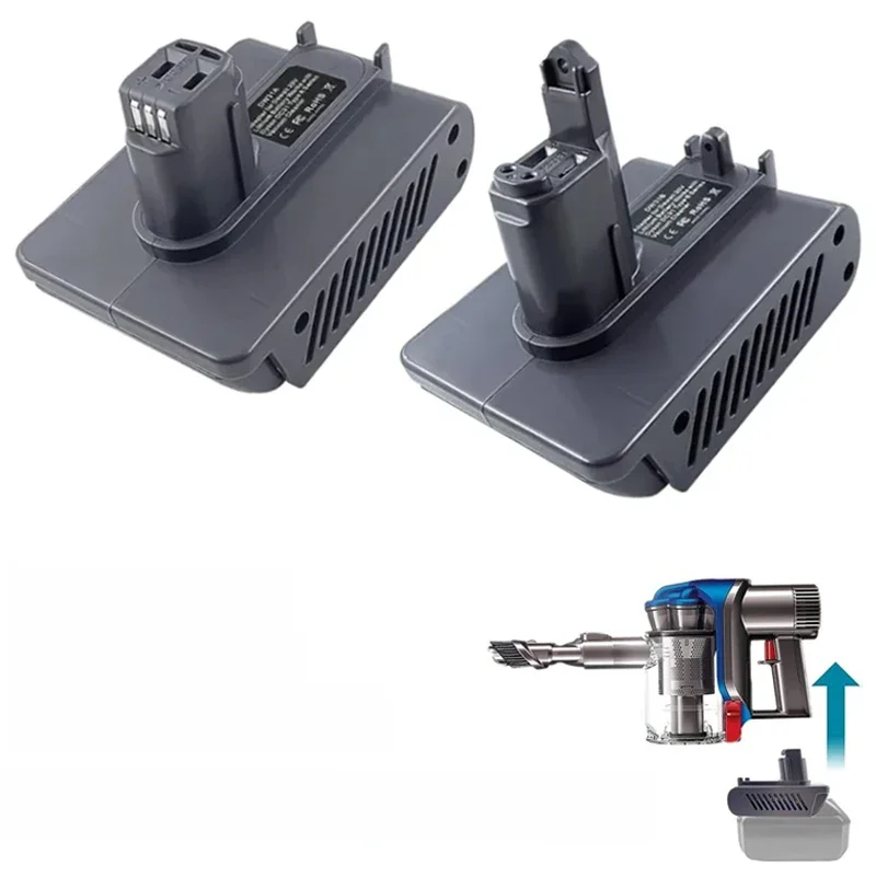 Adapter do akumulatora litowo-jonowego Makita/Dewalt/Milwaukee 18 V do odkurzacza Dyson typu A/typu B DC31 DC35 DC44 — zdjęcie produktu 7