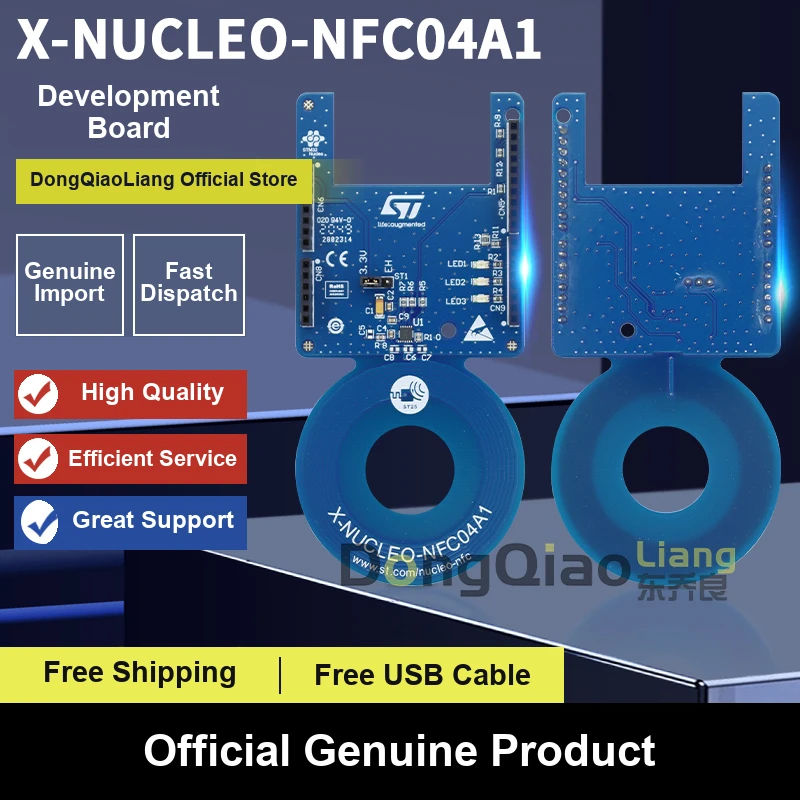 In-Stock Direct Purchase: X-NUCLEO-NFC04A1 ST25DV04K Dynamic NFC/RFID Tag IC Expansion Board