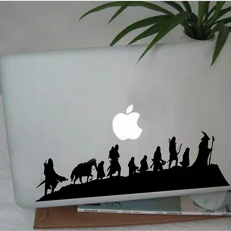 Literatura fantasy - przyczepa kempingowa - naklejka ścienna winylowa, sztuka filmowa fantasy fajny samochód laptop dekoracja ścienna — zdjęcie 2