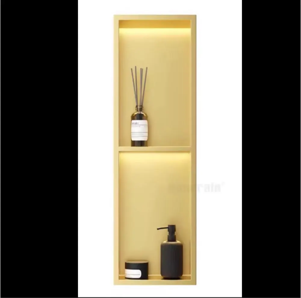 Custom 2pcs Stainless Steel Recessed Shower Niche image 2
