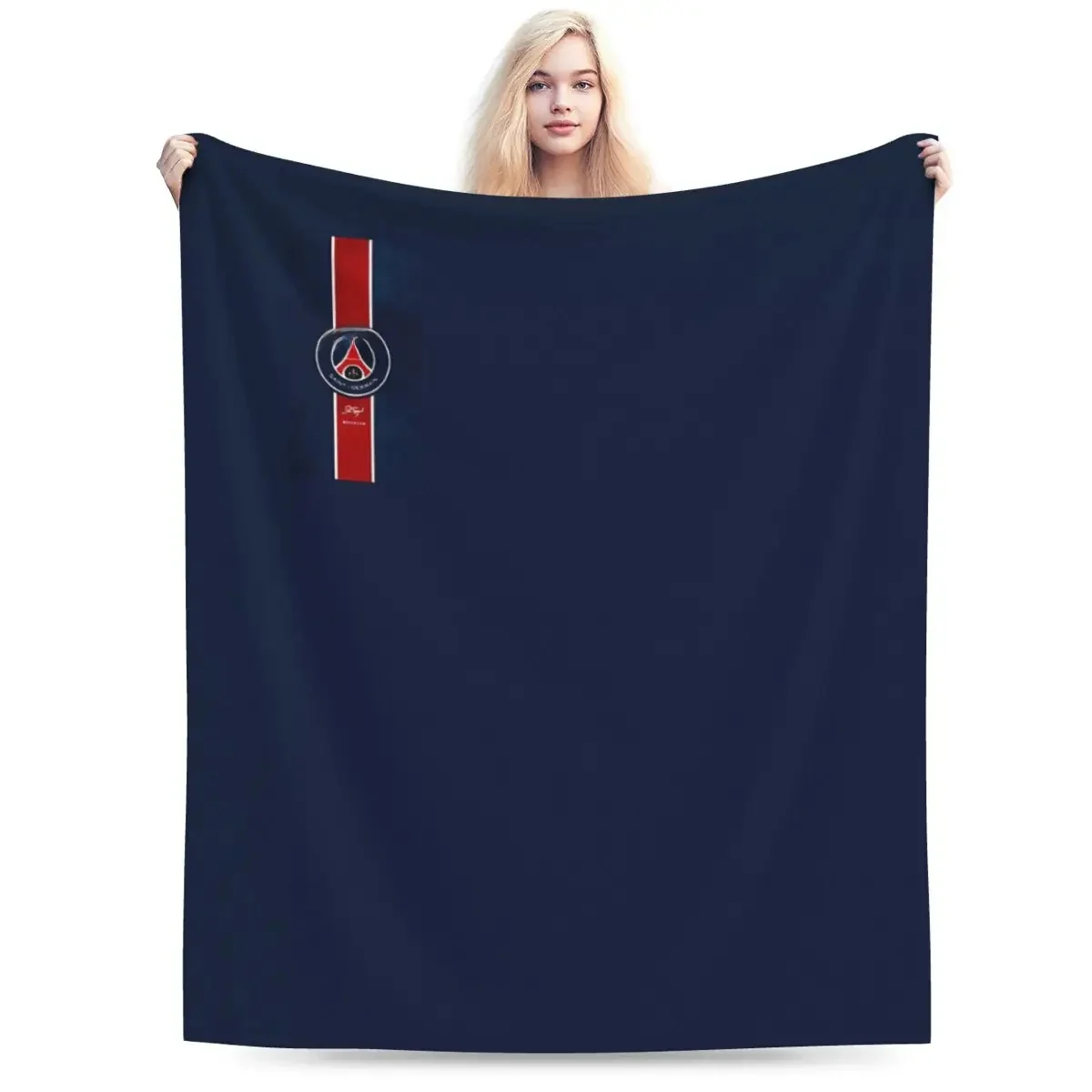 PSG-Couverture Ultra Douce, Micro Smile