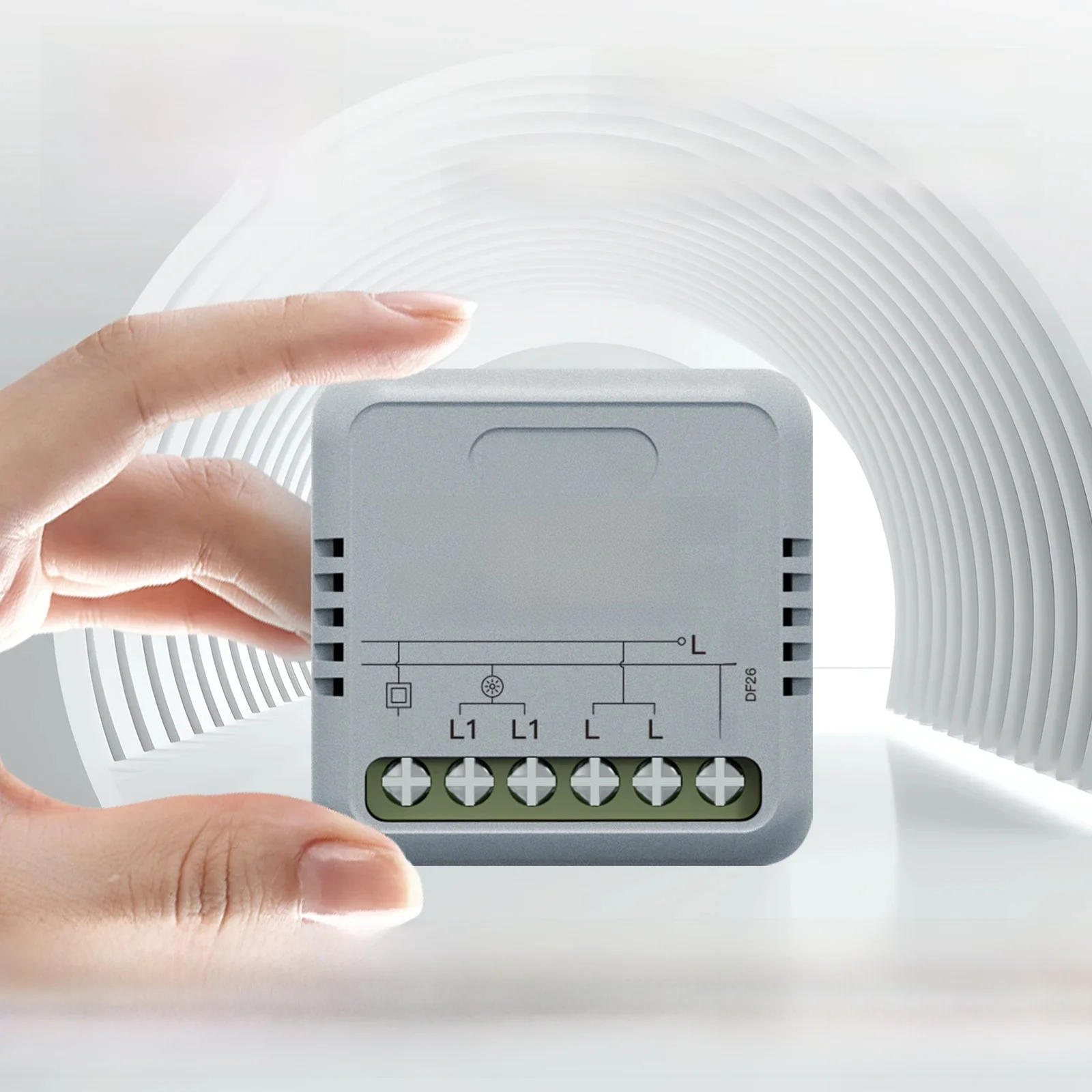 MOES Tuya ZigBee inteligentny moduł przełączający Monitor zużycia energii elektrycznej zegar Diy wyłącznik światła 1 Gang wsparcie Alexa Google — zdjęcie produktu 7