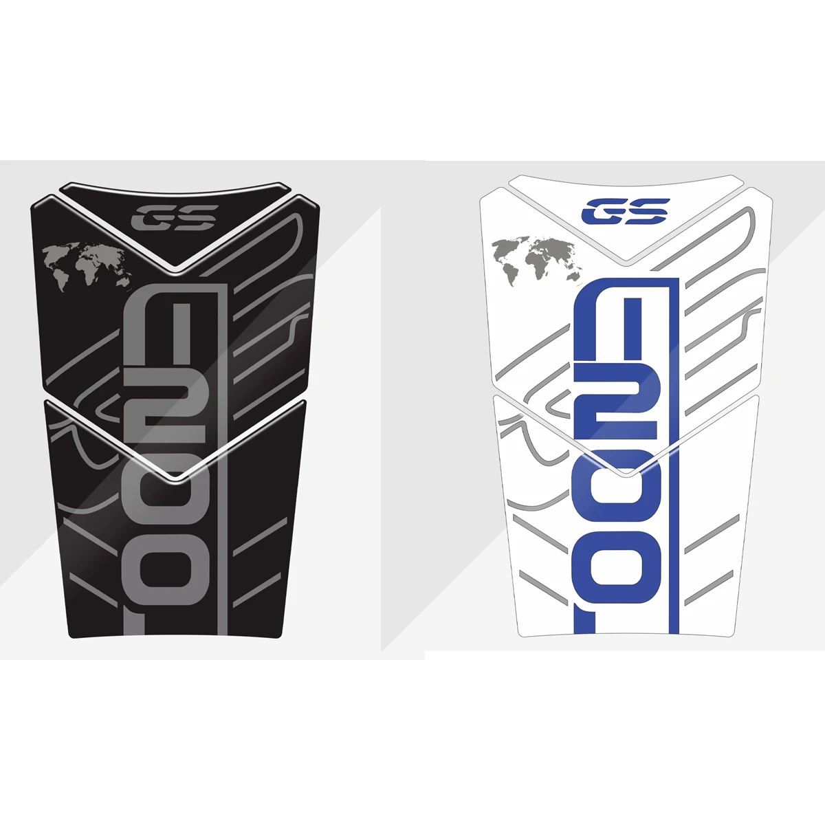 Motorcycle Accessories For BMW ADV R 1200 GS R1200GS 40 YEARS GS Tankpad Sticker 3D Tank Pad Stickers Oil Gas Protector Cover