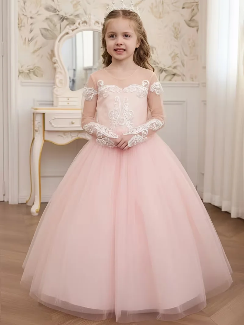 vestidos-elegantes-de-flores-rosas-para-nina-con-mangas-apliques-de-encaje-tul-vestido-de-primera-comunion-para-ceremonia-vestido-de-fiesta-de-cumpleanos
