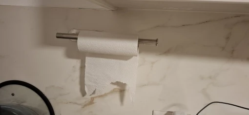 Kitchen Paper Towel Holder Adhesive Tissue Hanger Toilet Roll Paper Dispenser Cabinet Storage Napkin Rack Bathroom Accessories photo review