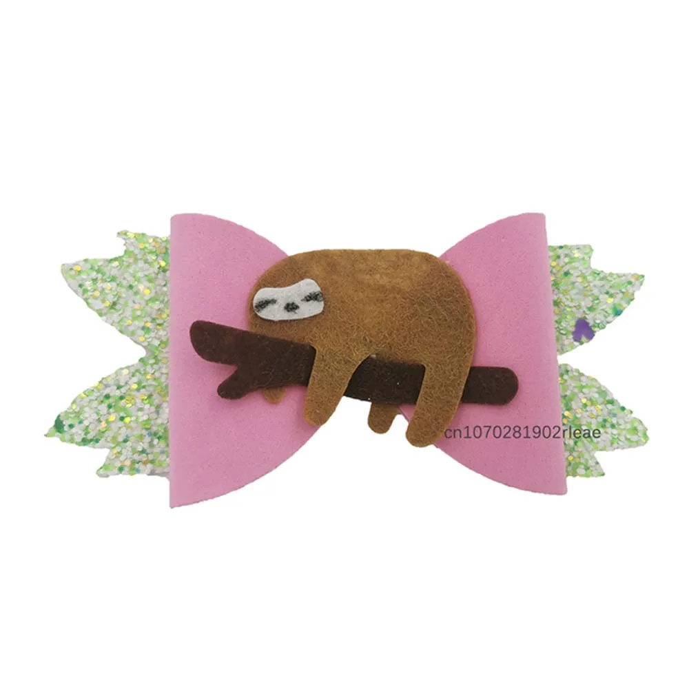 Sloth Bows Wooden Cutting Dies Scrapbooking DECOR HOME DIY Suitable for Market Universal Cutting Machine /R167