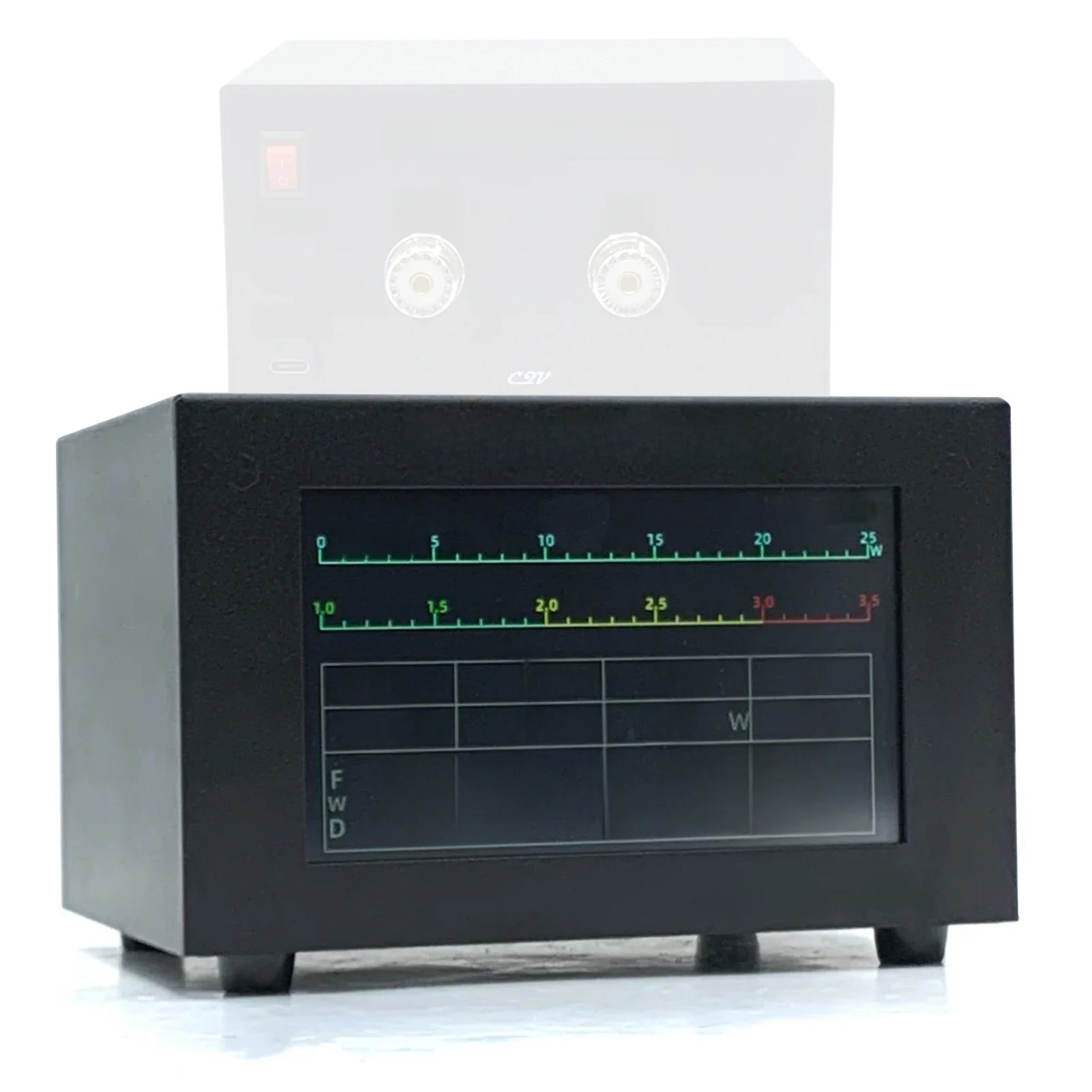 200 W krachtige digitale SWR-meter met 1,8-54 MHz frequentie 4,3 inch IPS-kleurendisplay Automatische uitschakeling en fijnafstemmingsmogelijkheden - afbeelding 2
