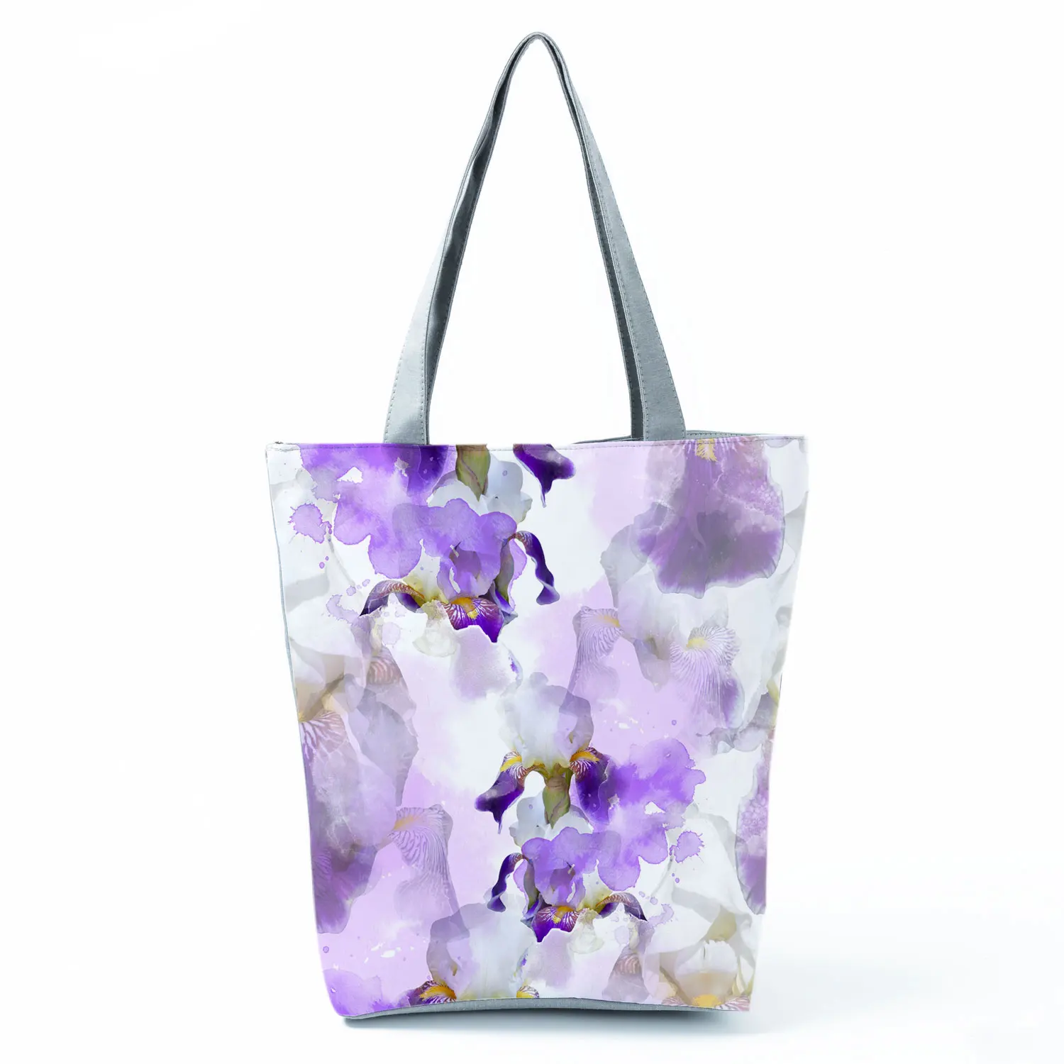 Bolso de hombro con estampado Floral para mujer, bolsa de compras de alta capacidad, bolso de viaje reutilizable ecológico, bolso de libros para estudiantes escolares, gran oferta