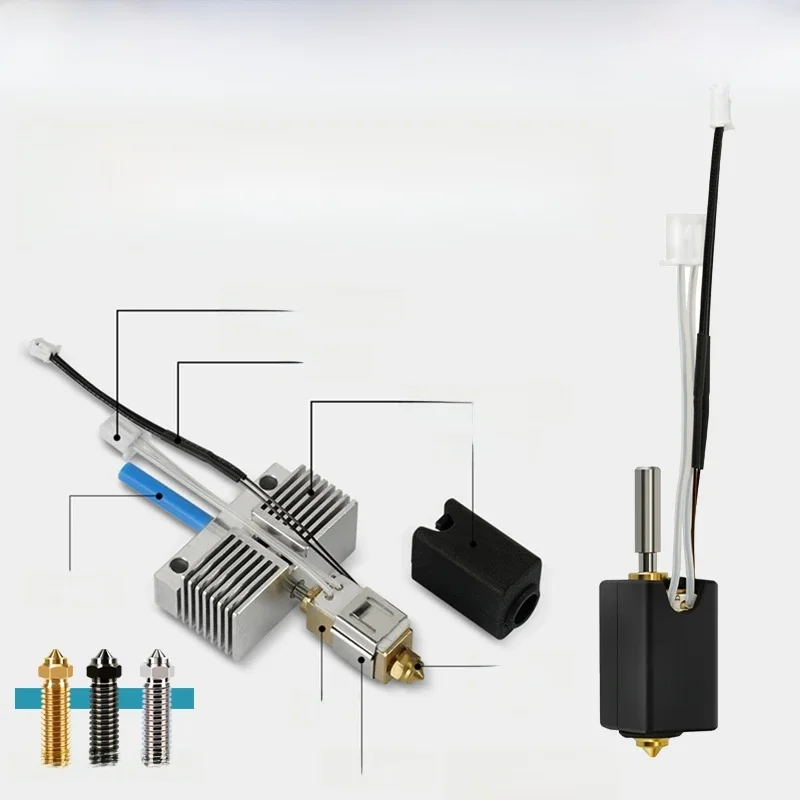 Tête de buse d'impression 3D pour Elegoo Neptune 4 Plus, pour Neptune 4 Max 24V 80W, Kit Hotend, tige chauffante en céramique, tête d'extrudeuse