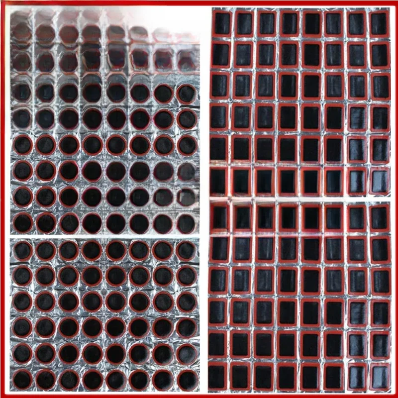 AliExpress 96/48PCS Rubber Puncture Patches Bicycle Tire Tyre Tube Repair Cycle Patch Kit No Glue Bicycle Inner Tube Puncture Repair Tools