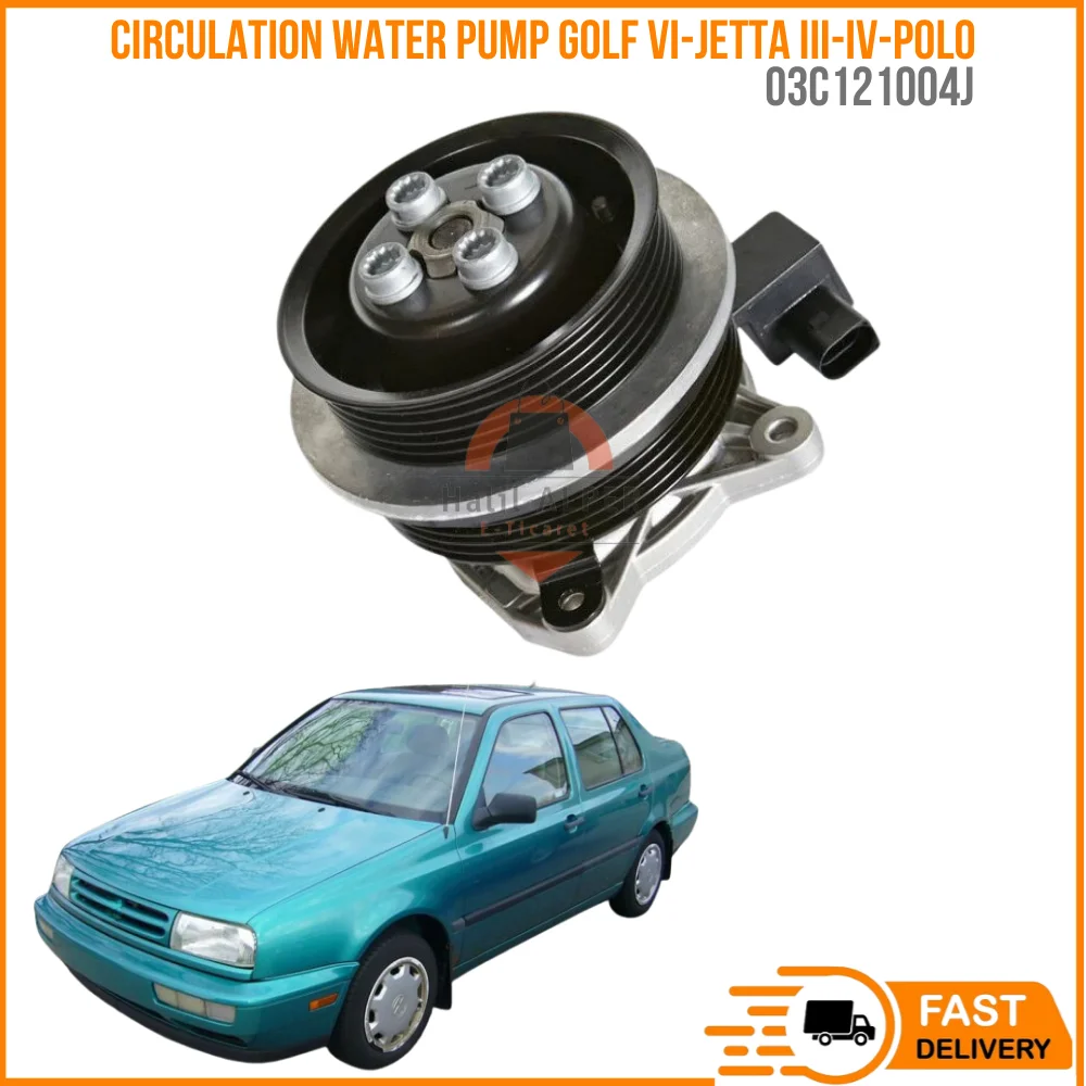 FOR CIRCULATION WATER PUMP GOLF VI-JETTA III-IV-POLO OEM 03C121004J SUPER QUALITY HIGH SATISFACTION AFFORDABLE PRICE FAST DELIVE