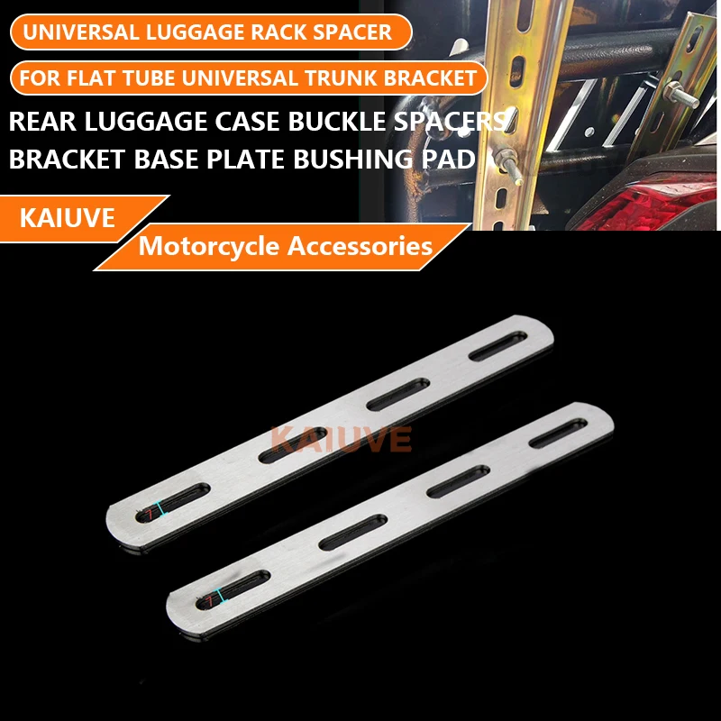 

Motorcycle 28L-100L Luggage Top Case Tail Box Screw Spacers Bolts Set Bottom Base Plate Mounting Baseplate Bracket Accessories