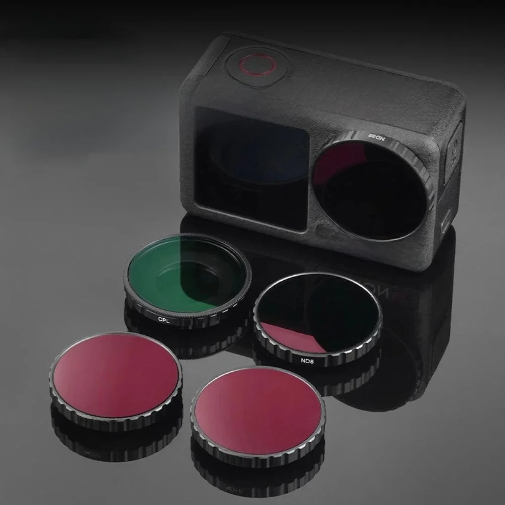 DJI Osmo Action 5pro/4 jeu de filtres CPL ND8/16/32 ensemble de filtres à revêtement Nano Action4 Nd objectif adapté aux accessoires de caméra DJI