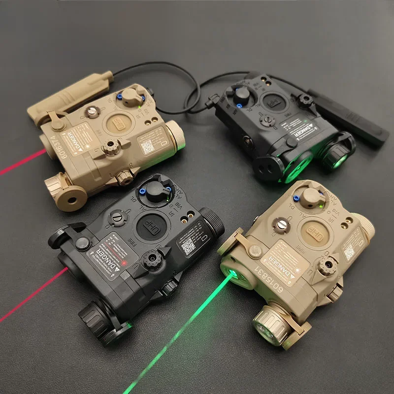 Airsoft PEQ-15 PEQ15 Tactische Rode laser Groene Laser IR Invullicht LED Strobe Jacht WapensScout Light Gericht Fit 20mm Rail PEQ - afbeelding 2