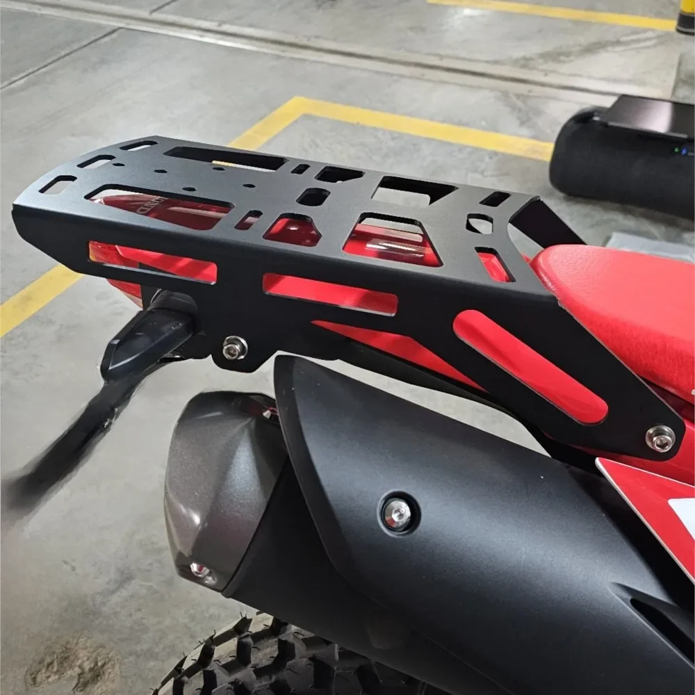 2025 2024 2023 2022 2021 Do HONDA CRF300L Rally ABS CRF 300 LS L Motocyklowy Tylny Bagażnik Stelaż Półka Uchwyt — zdjęcie 2