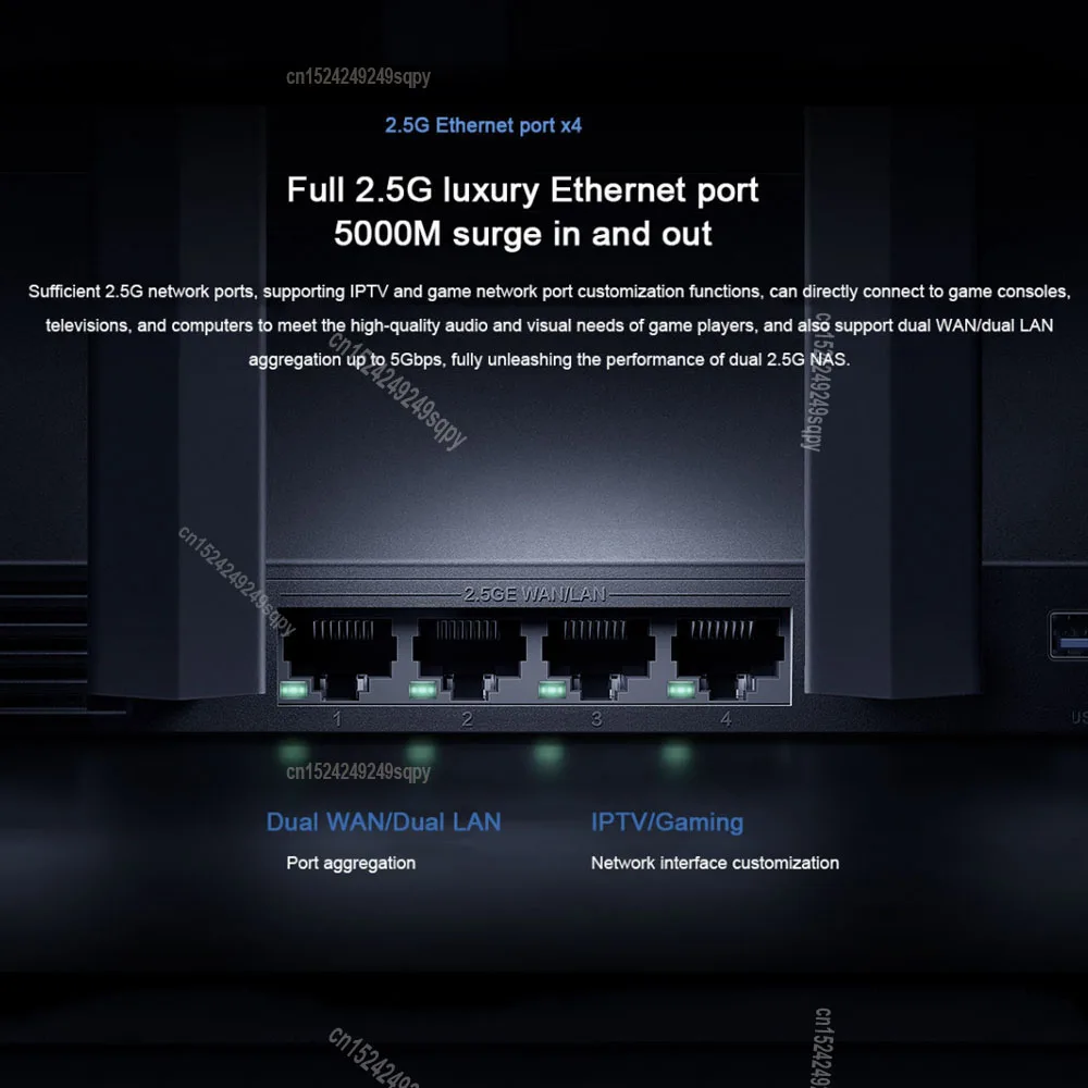 Imagem -03 - Xiaomi Wifi Router 7000 Gigabit Repetidor Wifi 160mhz Tri-band Mesh Wifi Amplificador de Sinal 5g Sinal Extensor Wifi Booster Nfc