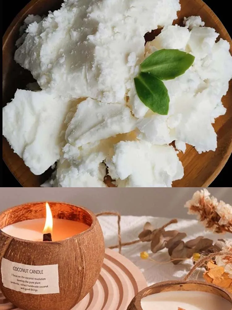 50/100/200G Coconut Candle Wax - All Natural Wax For DIY Candle Making - Coconut Wax Blend