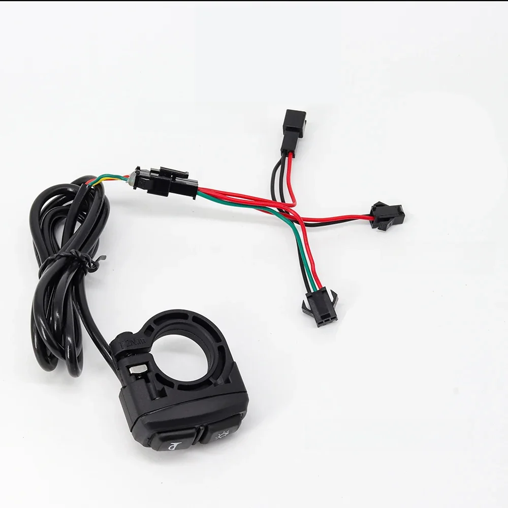 AliExpress Ebike Light and Horn Switch Electric Bicycle Scooter Intelligent Mountain ATV Tricycle Headlights and Horn ON OFF ON Switch
