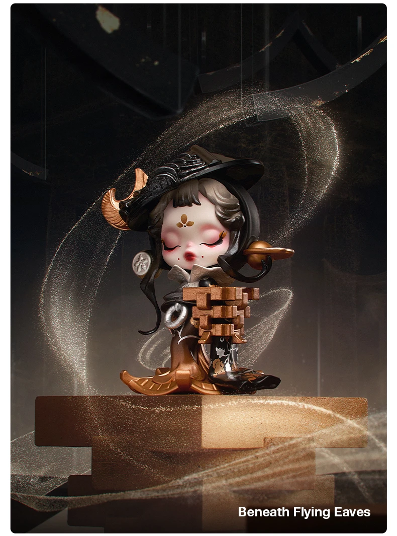 【EU EXKLUSIV】POP MART SKULLPANDA WHERE TIME DWELLS Serie Figuren 1 Stück/9 Stück POPMART Blind Box Niedliches Spielzeug – Detail 7