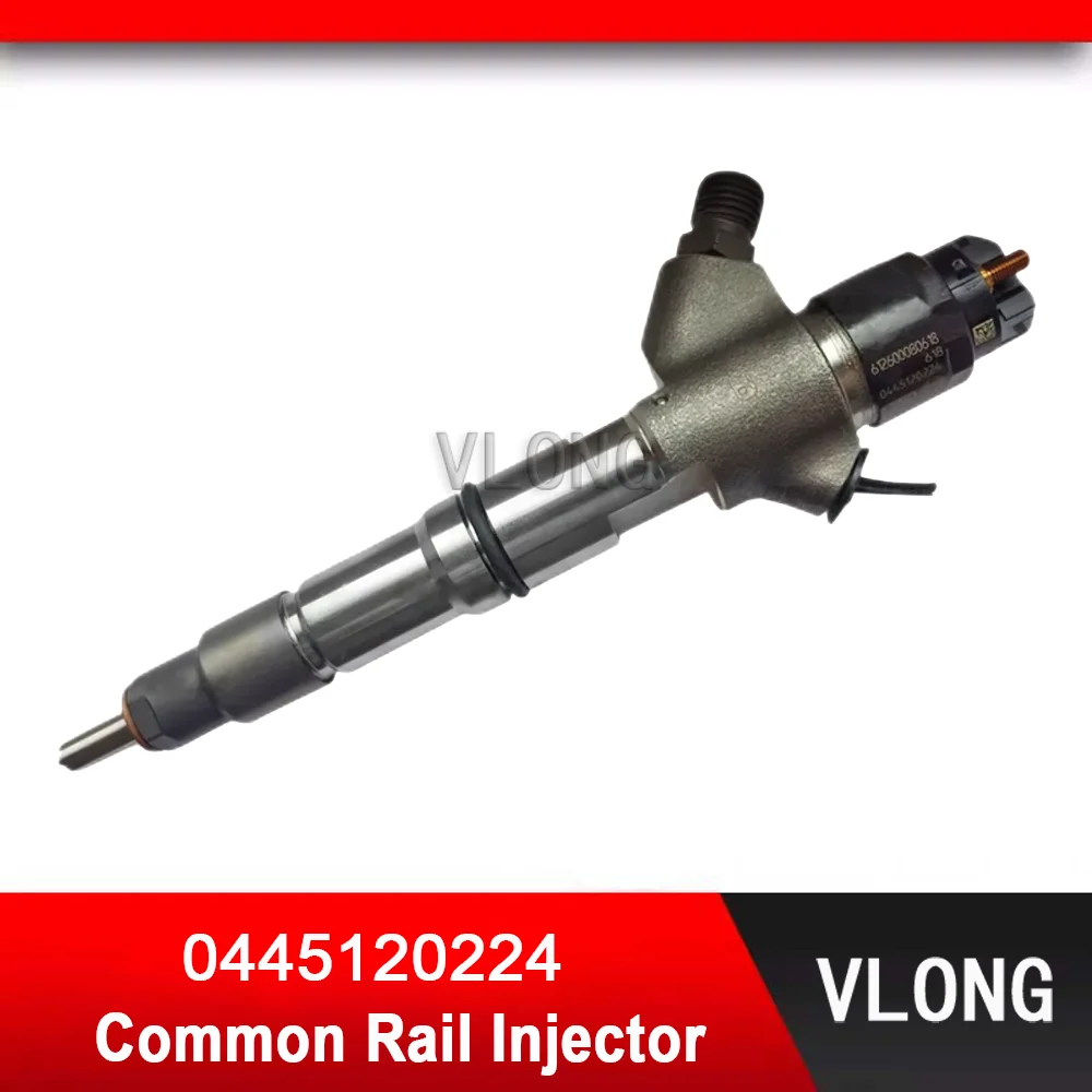 

Новый инжектор Common Rail 0445120224 для грузовиков DELONG, дизельный топливный инжектор Weichai WD10 WP10 612600080618 0445120170