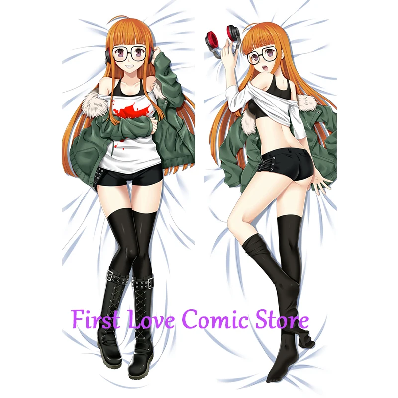 

Anime Decorating Pillow Futaba Sakura Dakimakura 2-Side Print Pillowcase Hugging Body Cushion Cover Otaku Waifu