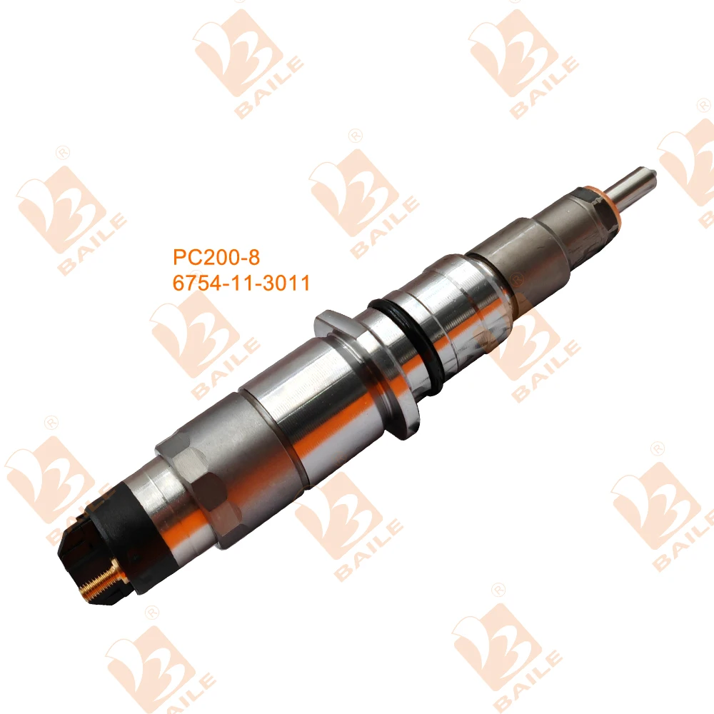 Fuel Injector 6754-11-3011 For Komatsu PC200-8