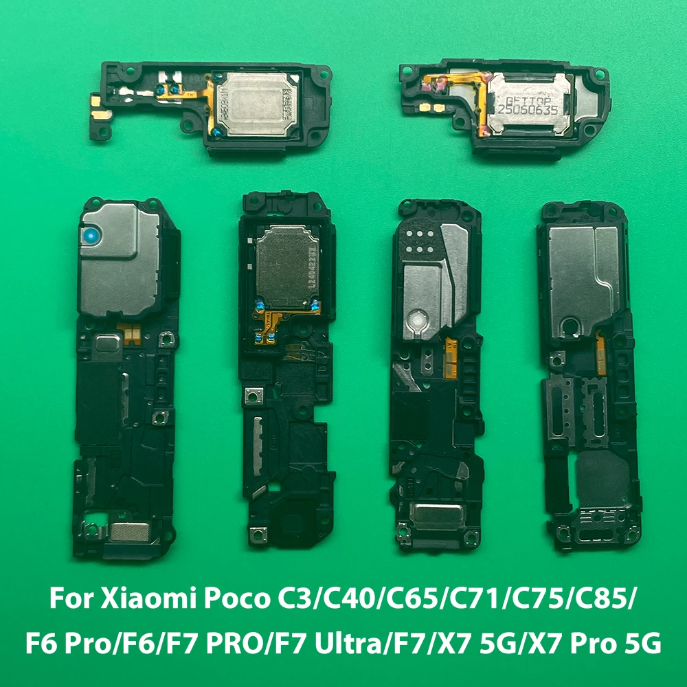 5 шт. громкоговорителей для Xiaomi Poco C3/C40/C65/C71/C75/C85/F6/F6 Pro/F7/F7 Pro/F7 Ultra/X7 5G/X7 Pro, сменный динамик-зуммер