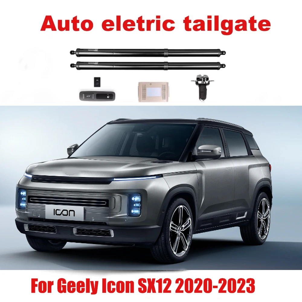 For Geely Icon SX12 2020-2023 Automatic Lifting Electric Tailgate Rear Door Lock Power Liftgate Refitted