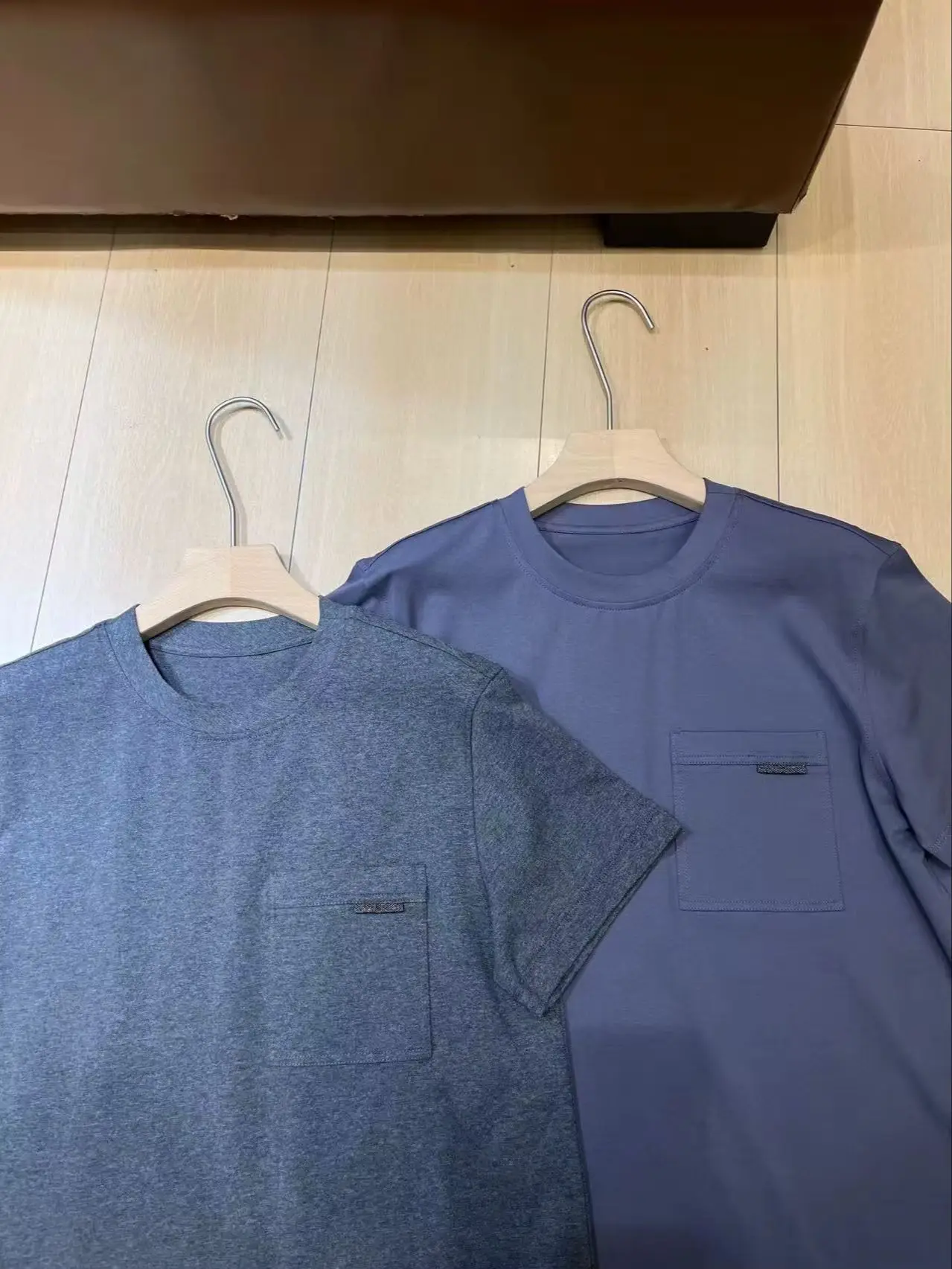 Summer cotton short sleeve base wardrobe high quality T-shirt