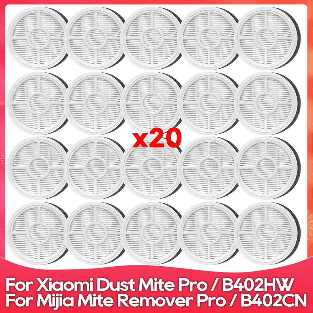 Fit For ( Xiaomi B402HW Dust Mite Vacuum Cleaner Pro / Mijia B402CN Mite Remover Pro ) Accessory Part Filter