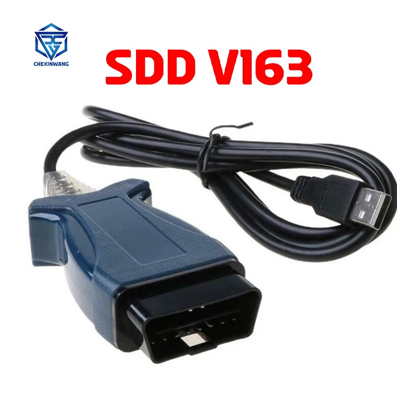 

J2534 Passthru Device SDD V163 JLR Pro for Jaguar Land Rover OBD2 Scanner Support 2005-2017 SDD PRO Auto Diagnostic Tool Cable