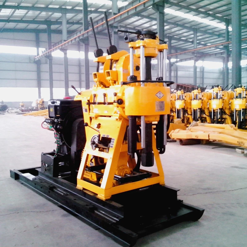 Portable Crawler Mining Core Water Well Drilling Rig