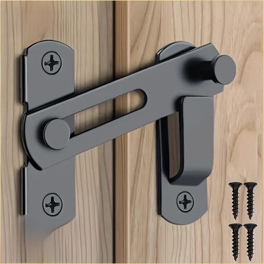 Schuifdeuren Schuur Deur Klink Schuiven Haakse Deur Klink Deur Bolt Wijnkoeler Kast Raam Deur Klink Plug Baby Veiligheid Klink - afbeelding 2