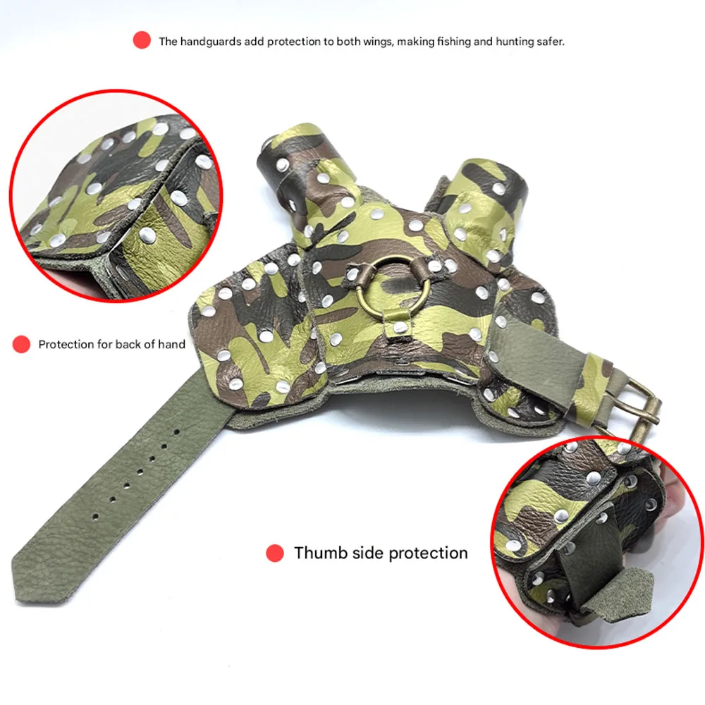 سوار معصم رياضي متين لليد اليمنى واليسرى لصيد الأسماك في الهواء الطلق والرماية ودعم فعال للاستخدام المريح