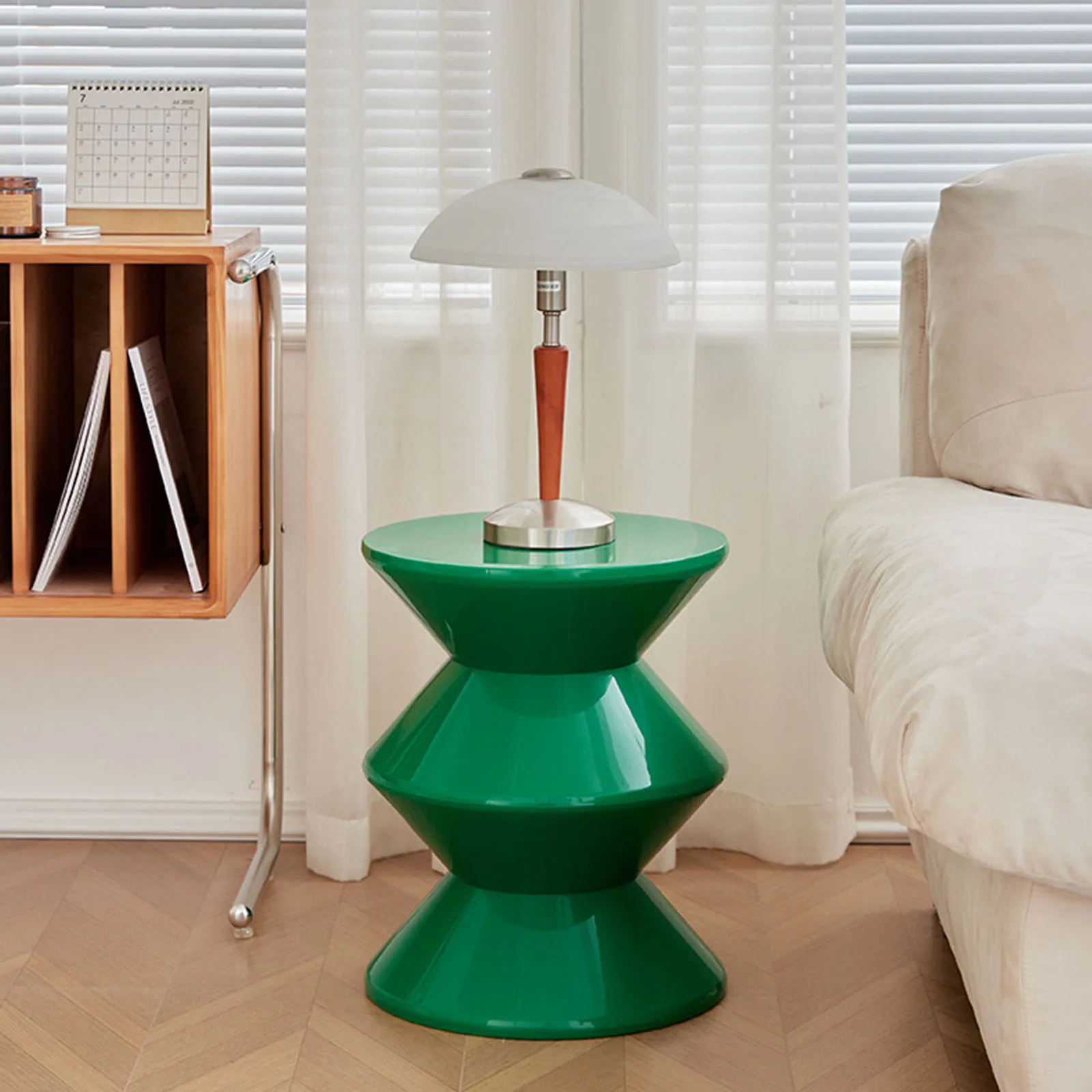 

3 Tires Hourglass Stool Entrance Home Living Room Bench Creative Bedside Stool Small Apartment Simple Low Stool Shoe Bench