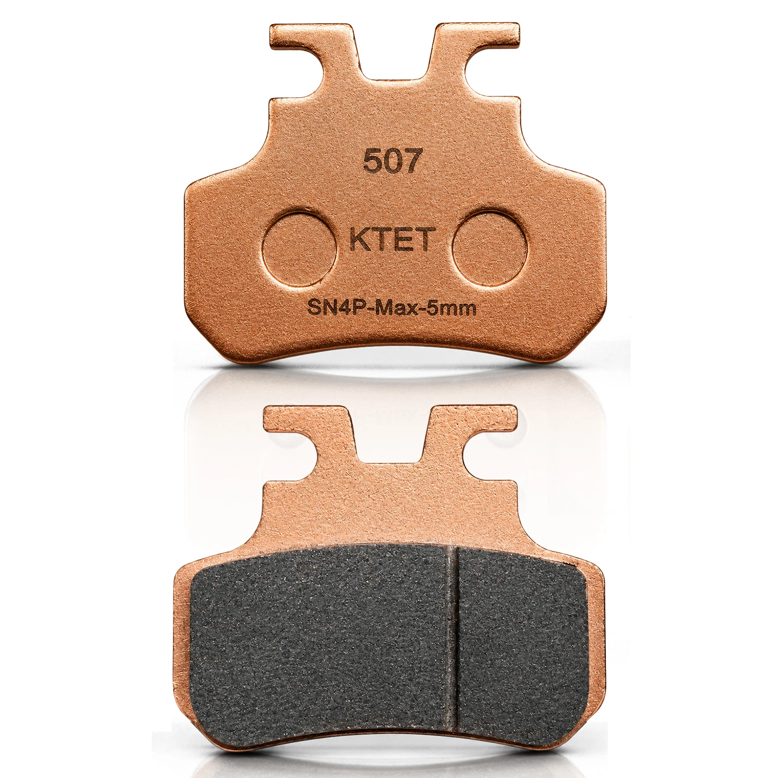 Black Warrior Brake Pads for Himoto Black Warrior Electric Bike KTET XD-SN4P Hydraulic Disc Brake Semi-Metallic Pads