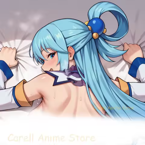 Dakimakura Aqua Anime Double Sided Print Life size Body Pillow Cover Pillowcase