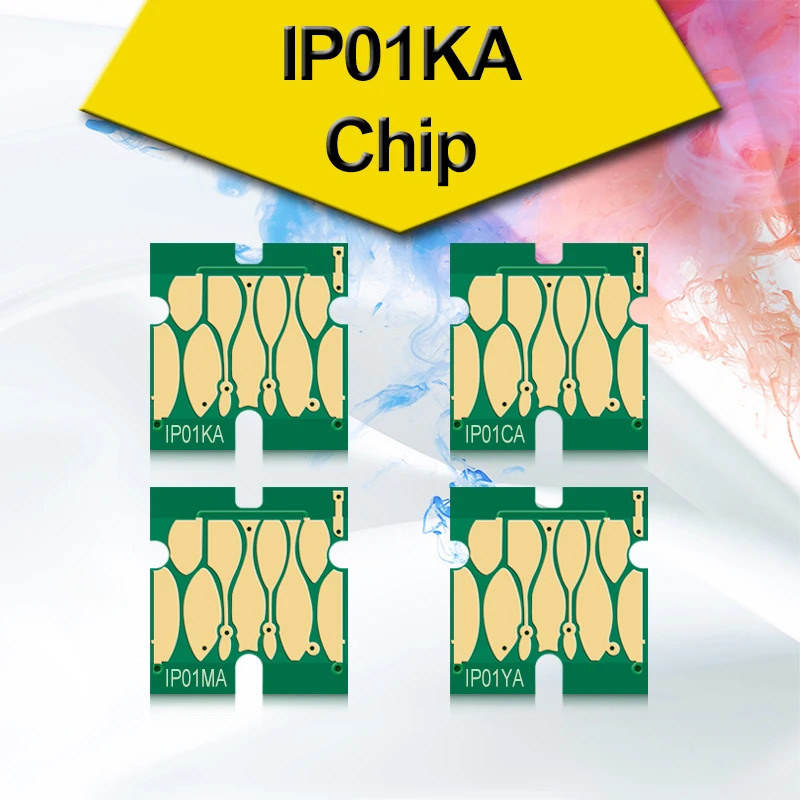 IP01 A B IP01KA IP01CA IP01MA IP01YA Cartridge Chip Compatible For Epson PX-S884 PX-M884F IP01KB IP01CB IP01MB IP01YB