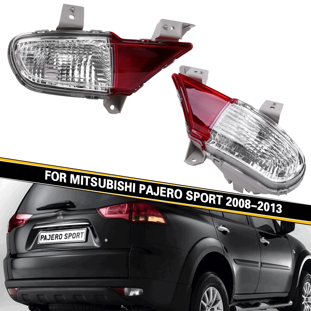 

Car Left Right Rear Bumper Light Rear Fog Light Tail Fog Lamp Taillights FOR MITSUBISHI PAJERO SPORT 2008-2013 car-styling