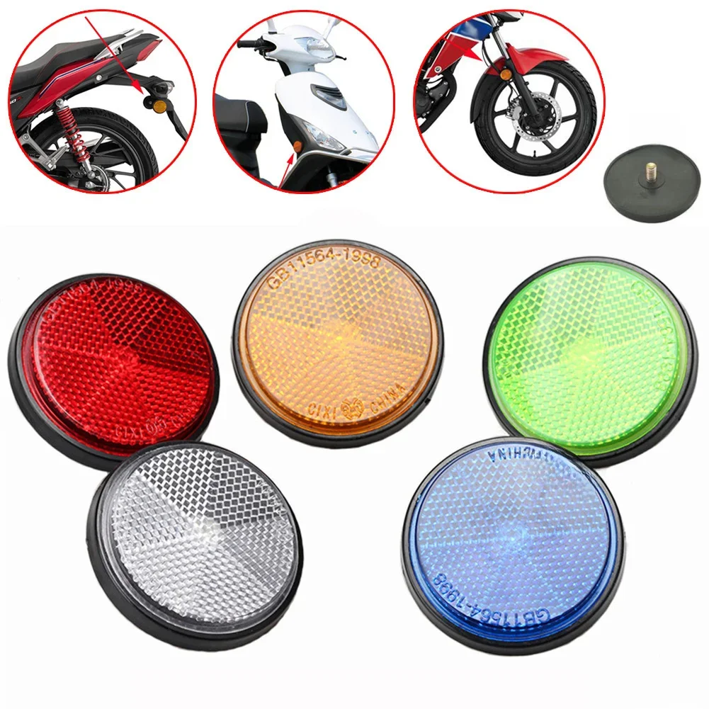 AliExpress NIGHTKIST 2pcs Circular Reflector Universal Car Trucks Motorcycle ATV Bikes Bicycle Reflector Safety Reflector