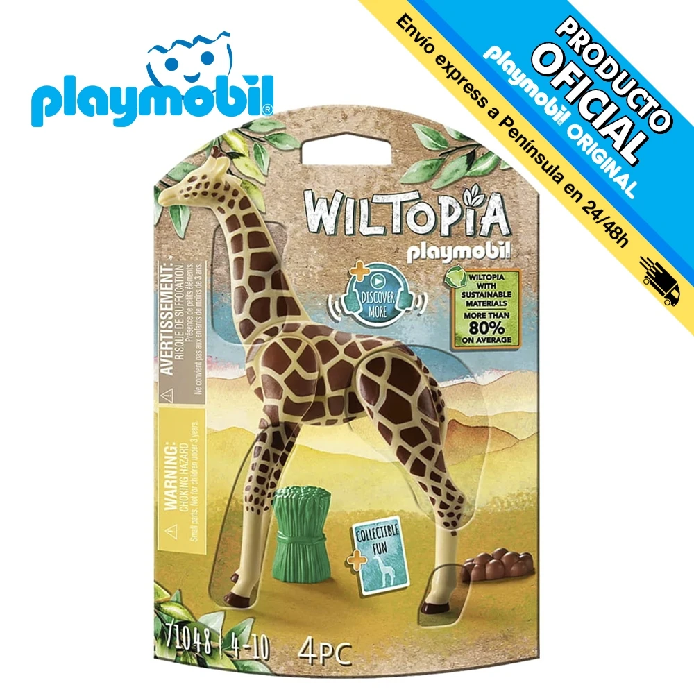 Playmobil Wiltopia giraffe, 71048, original, toys, boys, girls, gifts, collector, figures, dolls, shop, with box, new, official license, man, woman, clicks, famobil, animals