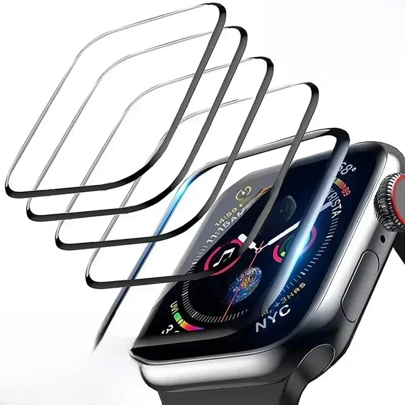 Displayschutzfolie für Apple Watch 10 9 7 6 SE 5 8 40 mm 41 42 mm 44 mm 45 mm 38 mm Keramikfolie für IWatch-Serie Ultra 49 mm, kein Glas