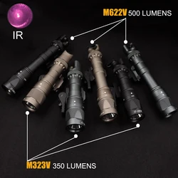 IR Light Scout Light M622V M323V IR Illuminator & LED White Light 500 Lumens Dual Output w/ ADM QD Mount Infrared Lighting