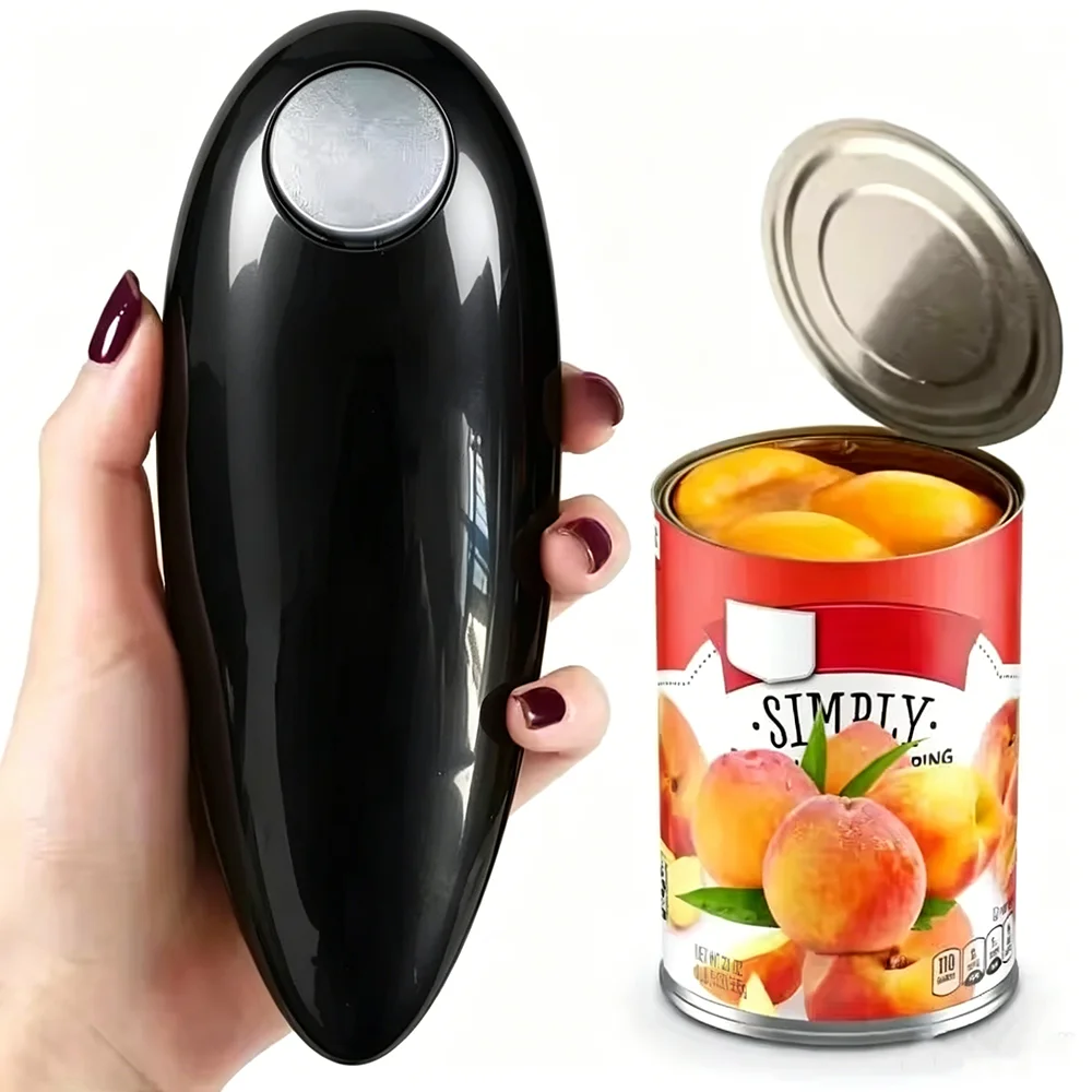 Professional Electric Can Opener,an Excellent Kitchen Gadget,one-touch Can Opener Design, Suitable for The Elderly and Arthritis