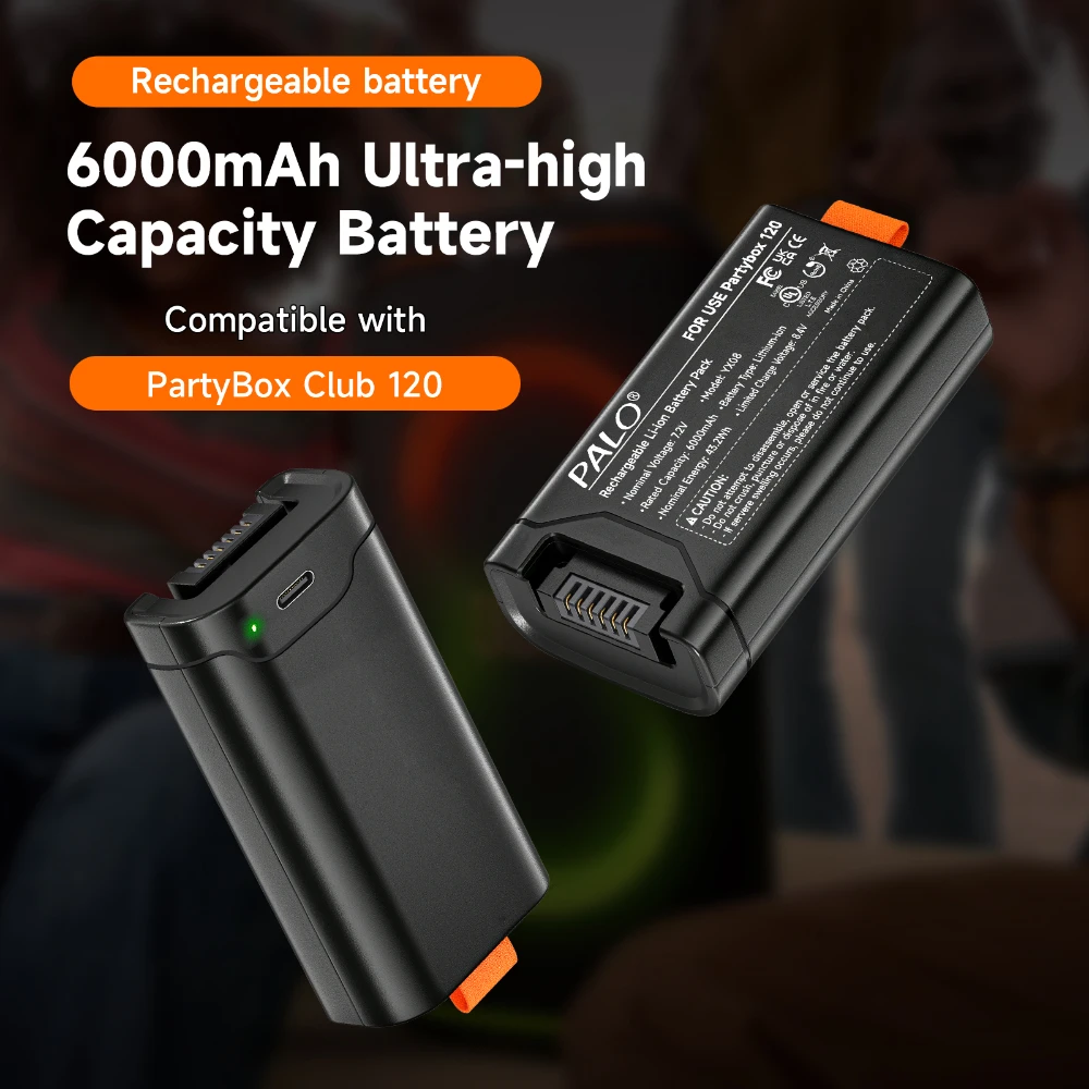 New 6000Mah Recharg…