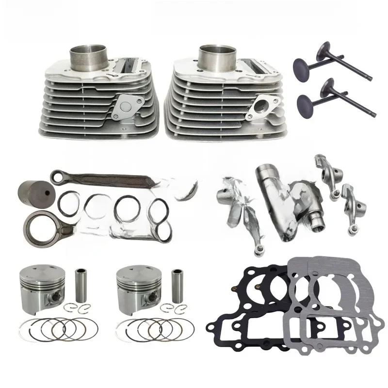 Zestaw wału korbowego cylindra 49 mm do motocykli Yamaha Virago 240 XV240 XV250 V Star 250 XV250S XVS250 2V49FMM Motoblock — zdjęcie 2