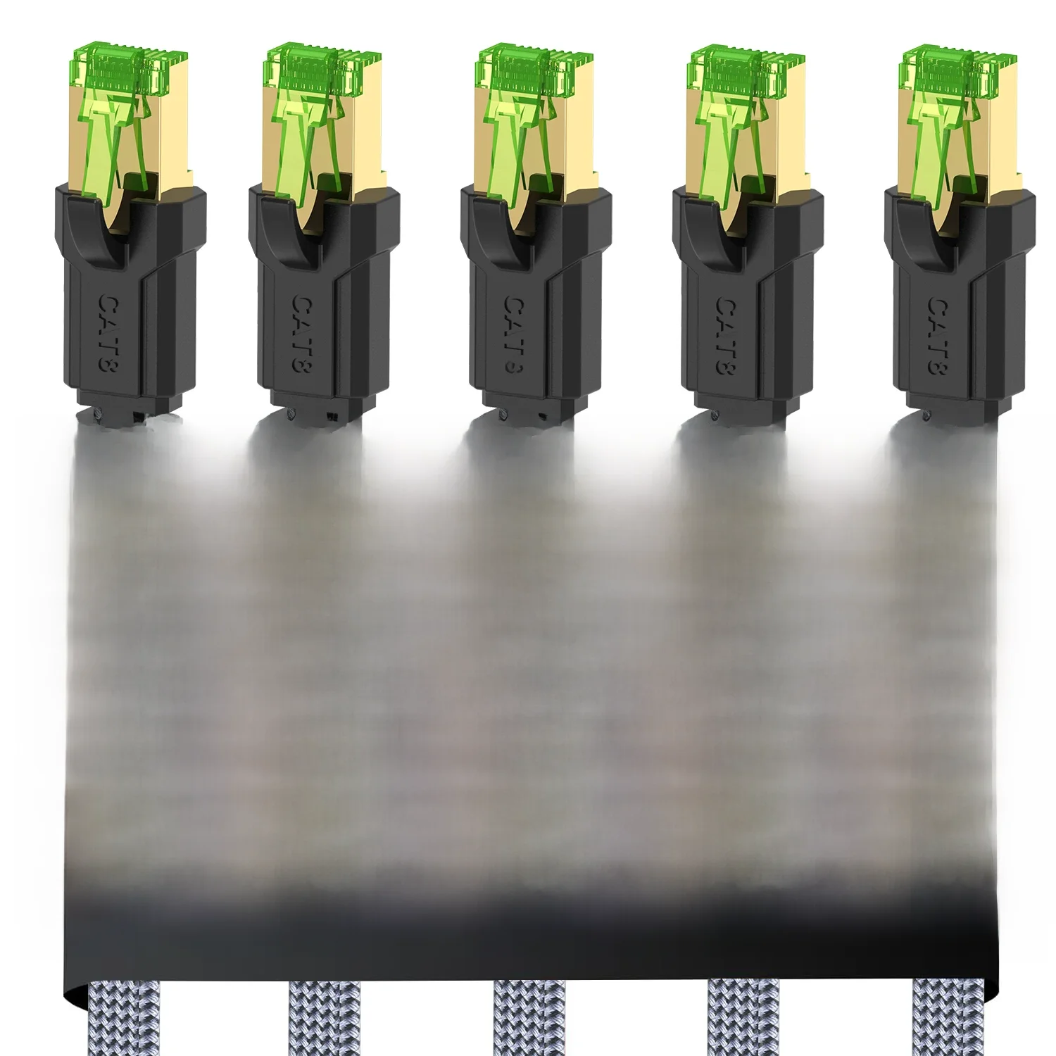 1 paczek 2 paczek 3 paczek 5 paczek Cat8 kabel Ethernet STTP 40Gbps 2000MHz Cat 8 RJ45 przewód sieciowy Lan Patch do Modem Router internetu RJ 45 kabel Ethernet — zdjęcie produktu 7
