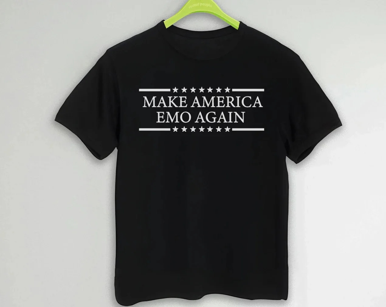 Футболка Make America Emo Again, модные хлопковые футболки Elder Emo Nite, концертная фестивальная футболка с группой When We Were Young Election